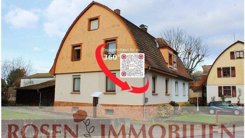 Doppelhaushälfte zum Kauf 180.000 € 5 Zimmer 90 m² 488 m² Grundstück Michelstadt 64720