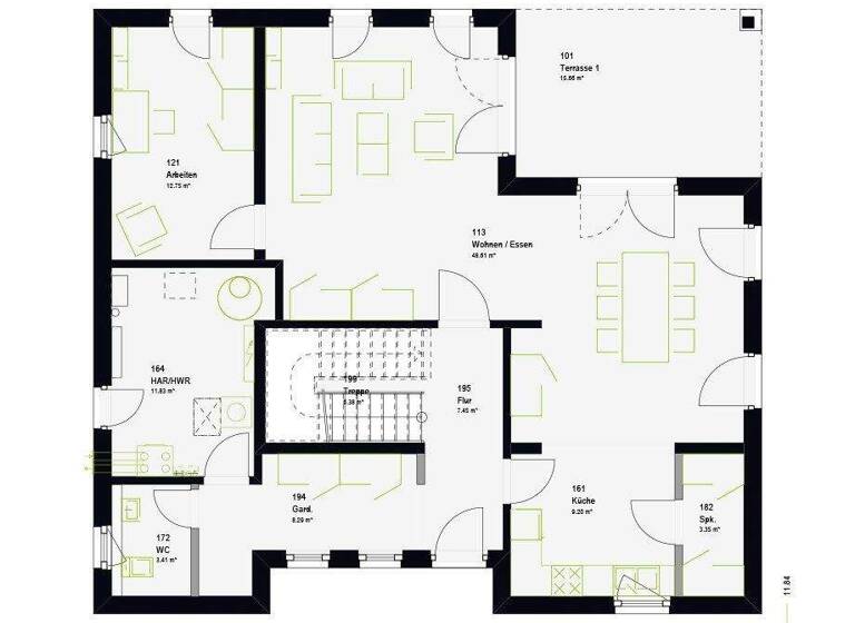 Einfamilienhaus zum Kauf provisionsfrei 528.649 € 7 Zimmer 177,2 m² 463 m² Grundstück Lechenich Erftstadt 50374