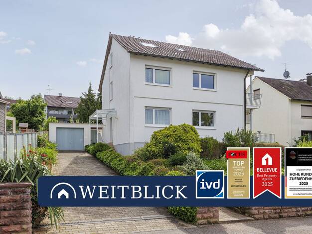 Mehrfamilienhaus zum Kauf 529.000 € 7,5 Zimmer 124 m² 575 m² Grundstück Ludwigsburg 71642