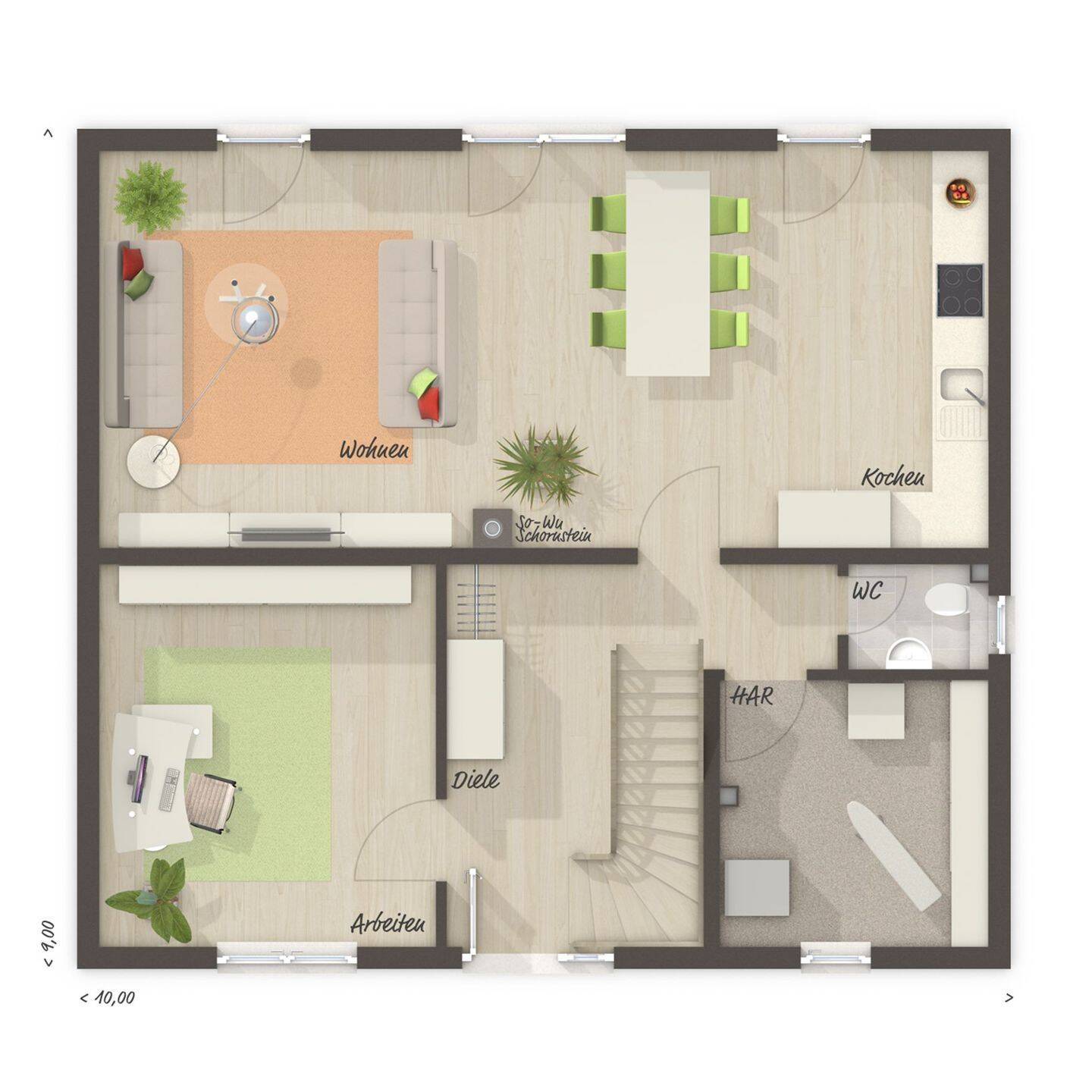 Einfamilienhaus zum Kauf - Erstbezug - Ansicht 6