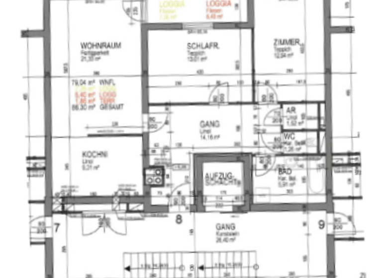 Wohnung zum Kauf 239.000 € 3 Zimmer 86,3 m² frei ab 01.05.2026 Teufelhof Sankt Pölten 3100