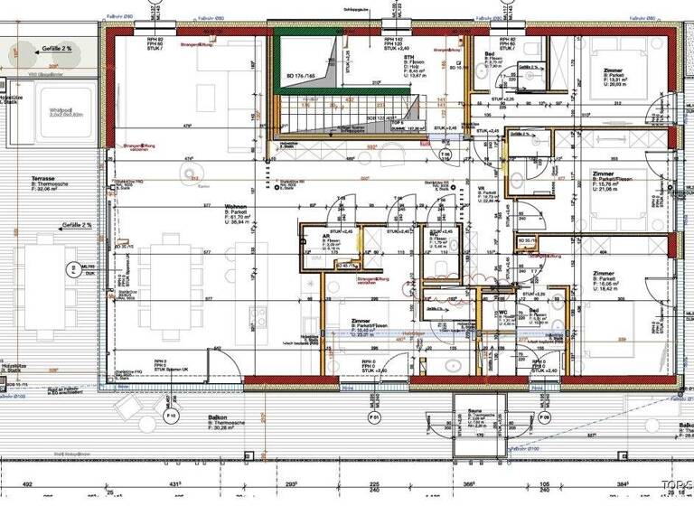 Penthouse zum Kauf - Erstbezug 1.395.000 € 5 Zimmer 157,3 m² Aich / Assach 8966