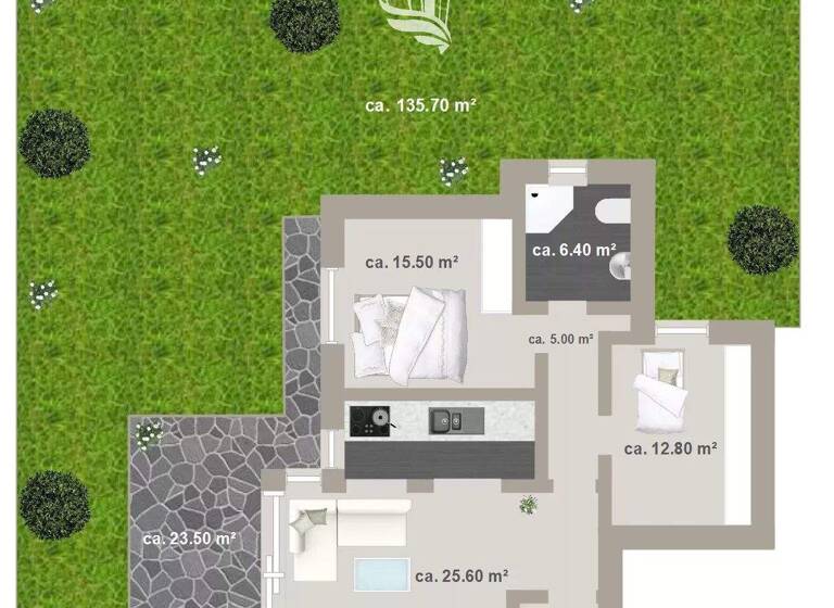 Studio zum Kauf 425.000 € 3 Zimmer 118 m² Leifers 39055