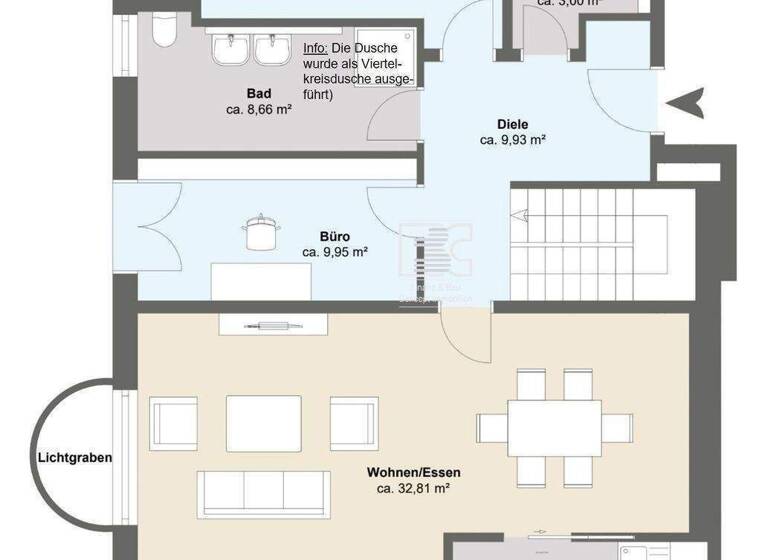 Terrassenwohnung zum Kauf 875.000 € 5 Zimmer 141,3 m² EG frei ab sofort Graßlfing Olching 82140