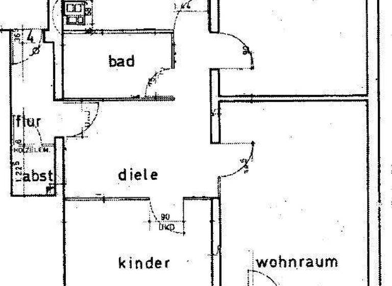 Wohnung zur Miete 459 € 3 Zimmer 82 m² 3. Geschoss frei ab 07.03.2026 Eggersten Ring 6 Kreuztal 57223