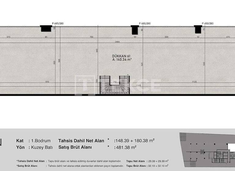 Büro zum Kauf 232.000 € 1 Zimmer Istanbul 34746
