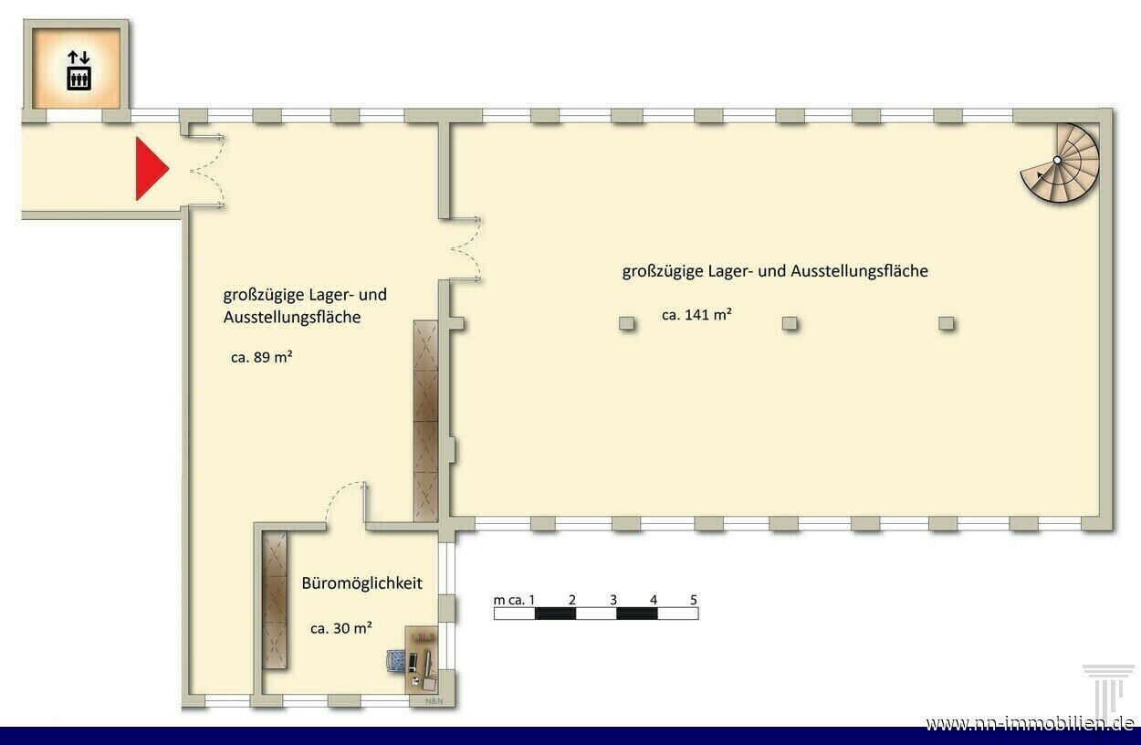 Lagerhalle zur Miete 1.000 € 292 m²<br/>Lagerfläche Wyhl 79369