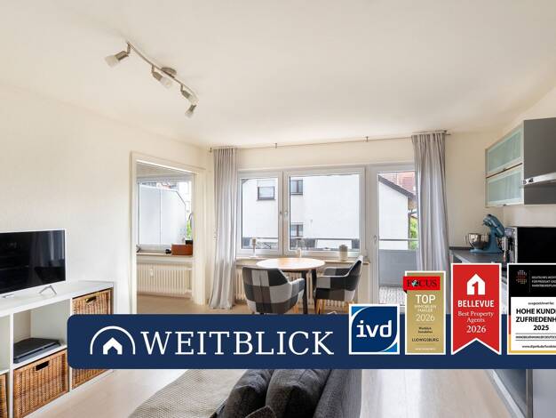 Wohnung zum Kauf 148.000 € 1,5 Zimmer 39 m² 1. Geschoss Pleidelsheim 74385