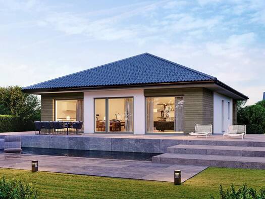 Bungalow zum Kauf 3 Zimmer 120,3 m² 500 m² Grundstück Hüttlingen Hüttlingen 73460