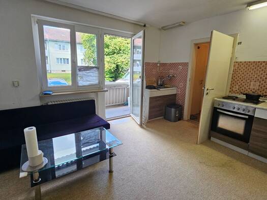 Wohnung zur Miete 323 € 2 Zimmer 33,9 m² EG frei ab 01.10.2025 Wassertrüdingen 91717