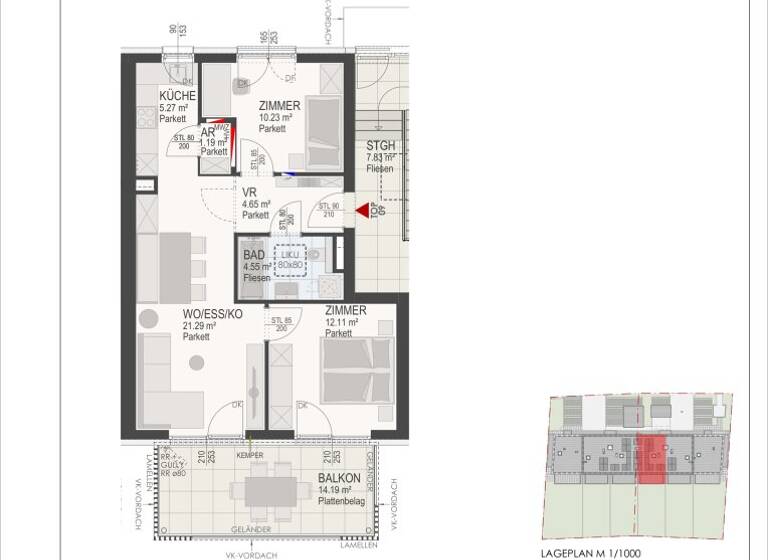 Wohnung zum Kauf 389.500 € 3 Zimmer 59,3 m² Krumpendorf am Wörthersee 9201