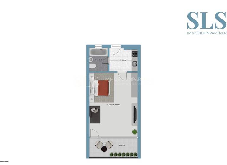 Studio zum Kauf 75.000 € 1 Zimmer 35 m² 6. Geschoss Innenstadt Wülfrath 42489