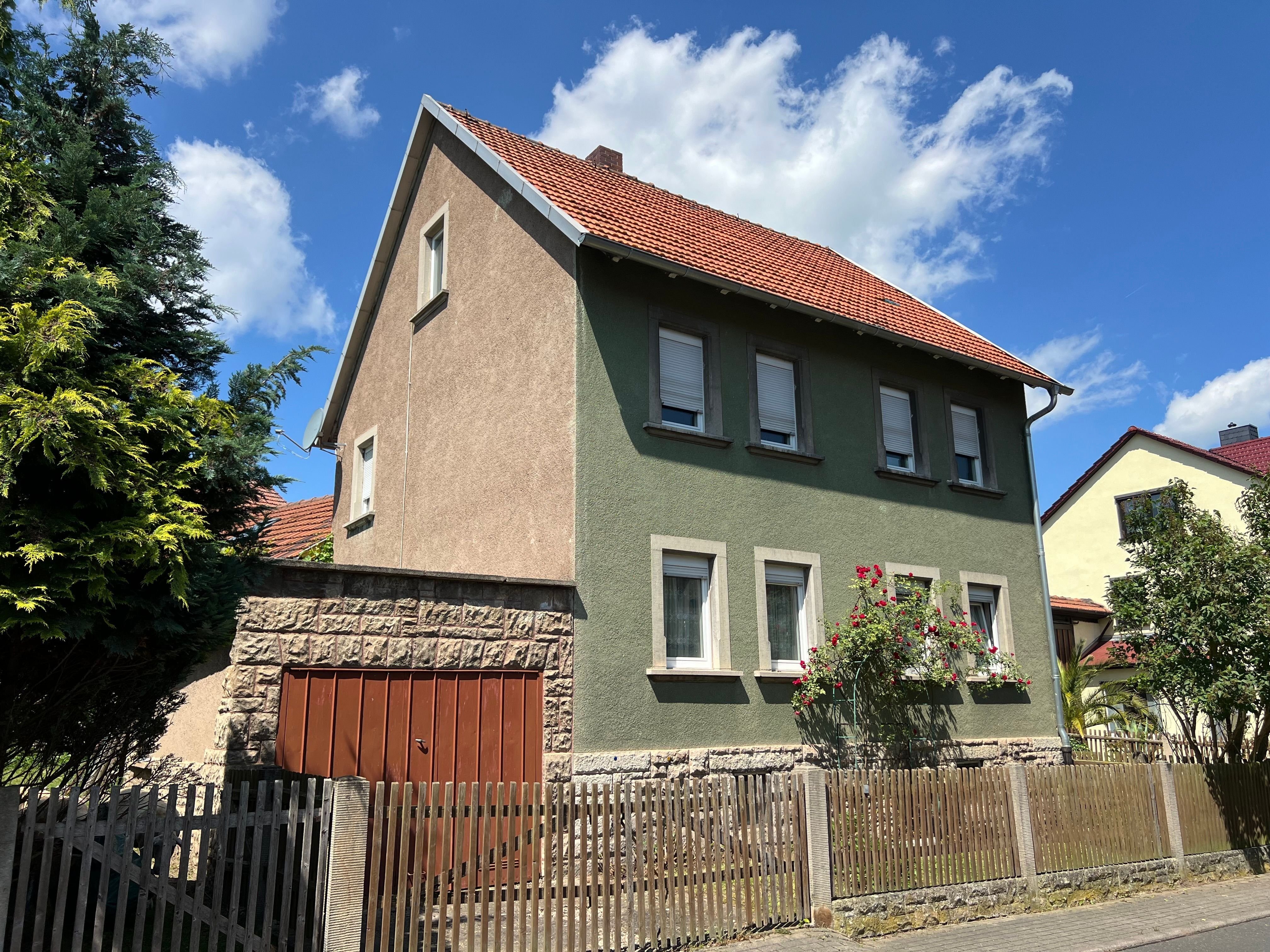 Einfamilienhaus zum Kauf 149.000 € 6 Zimmer 120 m²<br/>Wohnfläche 1.230 m²<br/>Grundstück Falltorstraße 24 Hörselgau Hörsel 99880