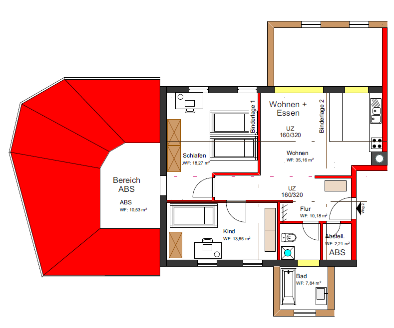 Wohnung zur Miete 931 € 3 Zimmer 98 m²<br/>Wohnfläche 1.<br/>Geschoss ab sofort<br/>Verfügbarkeit Unterleinleiter Unterleinleiter 91364