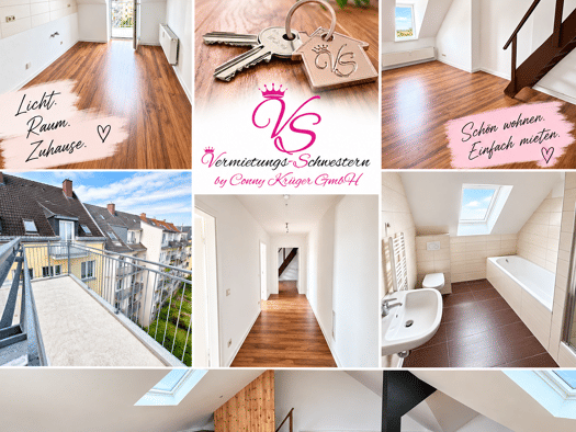 Wohnung zur Miete 285 € 2 Zimmer 45 m² Geschoss 4/4 frei ab 01.11.2026 Markusstraße 23 Sonnenberg Chemnitz 09130
