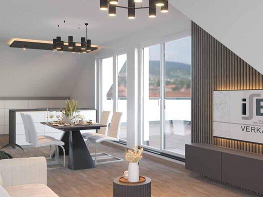 Wohnung zum Kauf - Erstbezug provisionsfrei 225.000 € 3 Zimmer 68,7 m² 1. Geschoss frei ab sofort Goethestraße 11 Ohrdruf 99885