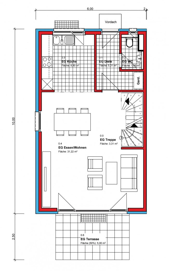 Doppelhaushälfte zum Kauf 605.000 € 5 Zimmer 135 m²<br/>Wohnfläche 340 m²<br/>Grundstück Edigheim / Stadtbezirk 221 Ludwigshafen am Rhein / Edigheim 67069