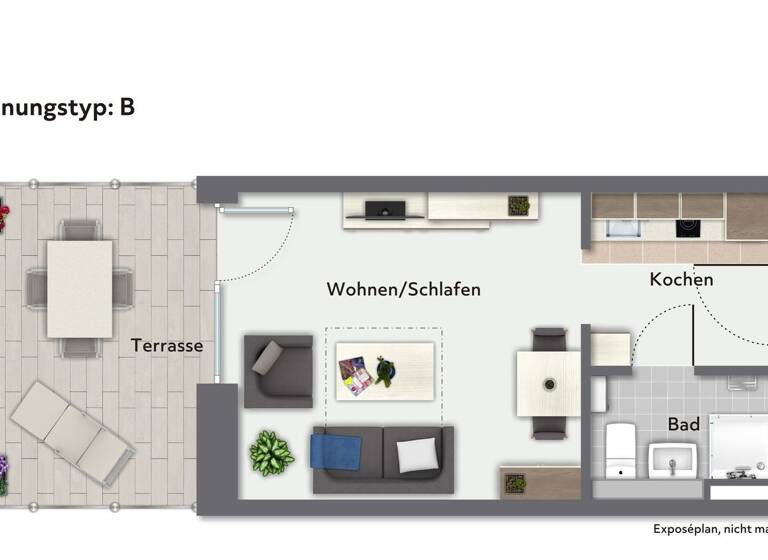 Wohnung zum Kauf provisionsfrei als Kapitalanlage geeignet 181.356 € 1 Zimmer 30,5 m² Straubinger Straße 20/22 Ostenviertel Regensburg 93055