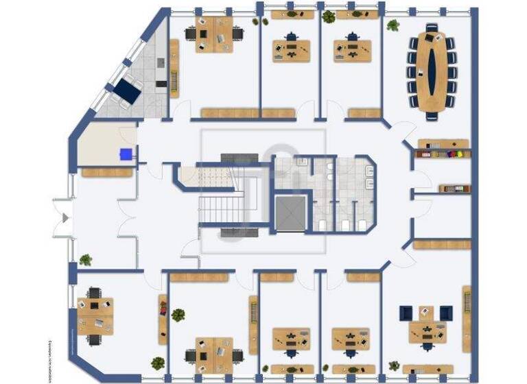 Bürogebäude zur Miete 7.500 € 901,9 m² Bürofläche Leer Leer (Ostfriesland) 26789