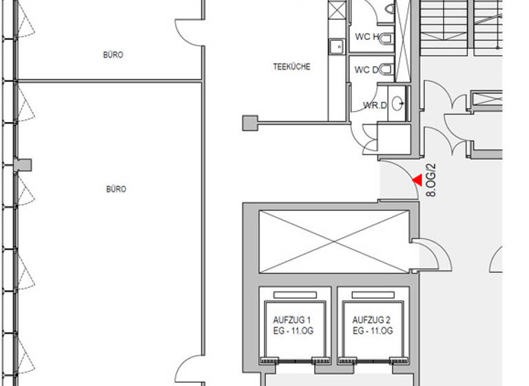 Bürofläche zur Miete 15,50 € 694 m² Bürofläche Wien 1220