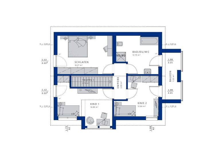 Einfamilienhaus zum Kauf 613.186 € 5 Zimmer 145 m² 700 m² Grundstück Neubruchhausen Bassum 27211