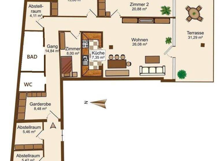 Wohnung zum Kauf 495.000 € 4 Zimmer 117,2 m² 1. Geschoss Jenbach 6200