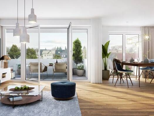 Wohnung zum Kauf - Erstbezug 319.000 € 2 Zimmer 45 m² 1. Geschoss Münchingen Korntal-Münchingen 70825