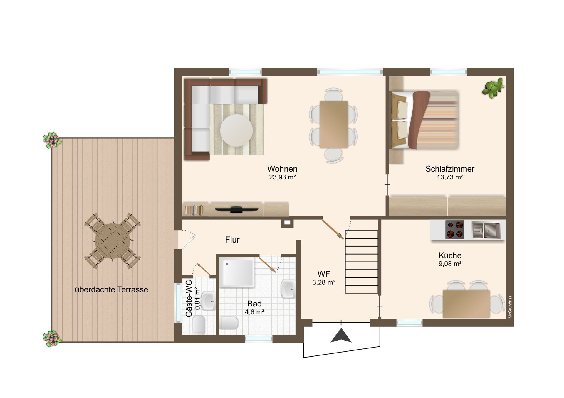 Einfamilienhaus zum Kauf 239.000 € 103 m²<br/>Wohnfläche 789 m²<br/>Grundstück Wildeshausen 27793