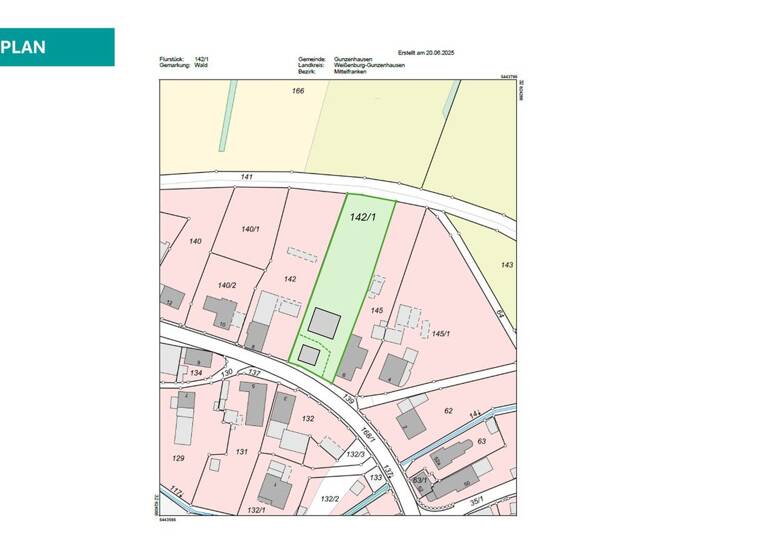 Grundstück zum Kauf 300 m² Grundstück Mooskorb Gunzenhausen / Mooskorb 91710