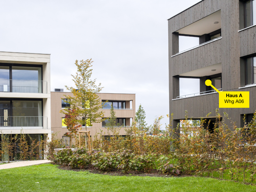 Terrassenwohnung zur Miete - Erstbezug 1.340 € 3 Zimmer 62,6 m² Bundesstraße 33b Höchst 6973