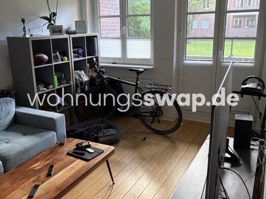 Wohnung zur Miete Tauschwohnung 733 € 2 Zimmer 42 m² EG Winterhude Hamburg 22297