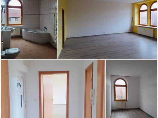 Wohnung zur Miete 440 € 3 Zimmer 80 m² 1. Geschoss frei ab sofort Ernst-Thälmann-Straße 49 Sangerhausen 06526