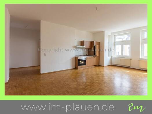Wohnung zum Kauf 26.500 € 1 Zimmer 32,6 m² 2. Geschoss Krausenstraße 24 Stadtmitte Plauen 08523