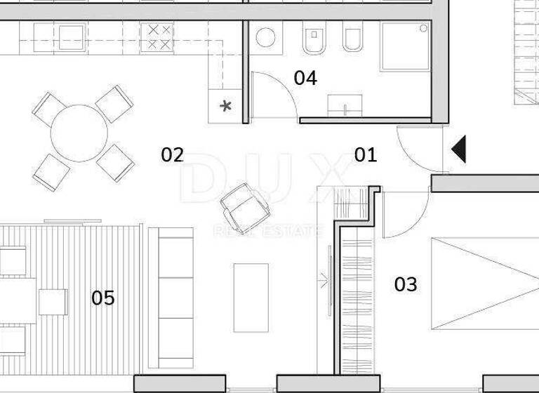 Wohnung zum Kauf 275.000 € 2 Zimmer 108 m² Brtonigla