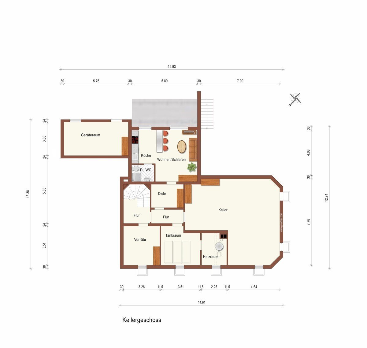 Einfamilienhaus zum Kauf 619.000 € 7 Zimmer 225 m²<br/>Wohnfläche 739 m²<br/>Grundstück Gondelsheim 75053