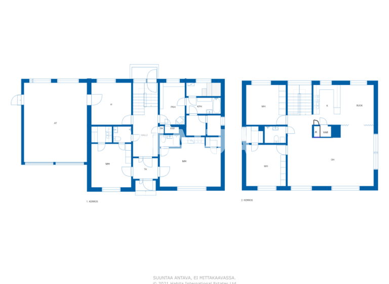 Einfamilienhaus zum Kauf 119.000 € 6 Zimmer 193 m² 844 m² Grundstück Mäkikatu 30 Raahe 92100