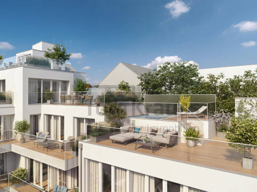 Terrassenwohnung zum Kauf - Neubau 770.400 € 3 Zimmer 66 m² EG Wien 1190