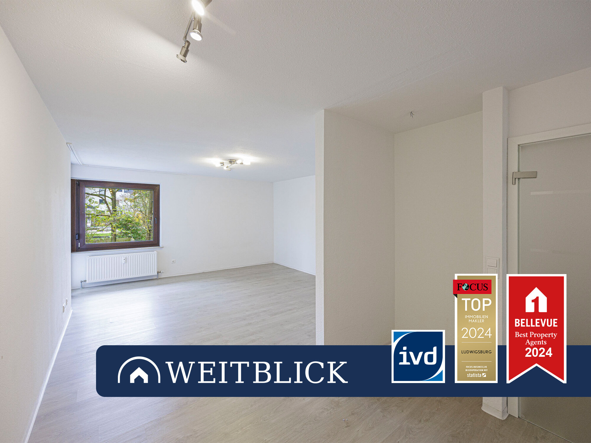 Wohnung zum Kauf 149.000 € 1,5 Zimmer 41 m²<br/>Wohnfläche 1.<br/>Geschoss Neckarweihingen Ludwigsburg 71642