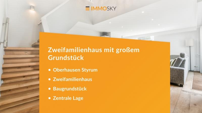 Mehrfamilienhaus zum Kauf 549.000 € 10 Zimmer 220 m²<br/>Wohnfläche 762 m²<br/>Grundstück Styrum Oberhausen 46045