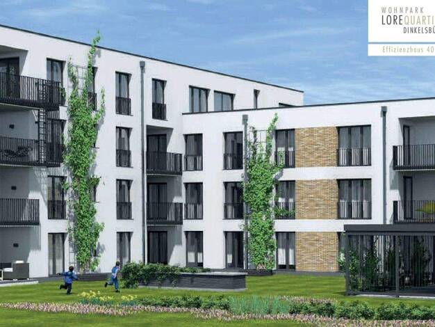 Wohnung zum Kauf - Erstbezug provisionsfrei 299.600 € 3 Zimmer 57,7 m² 3. Geschoss Lorestraße Haus 1 WE 21 8 Dinkelsbühl Dinkelsbühl 91550