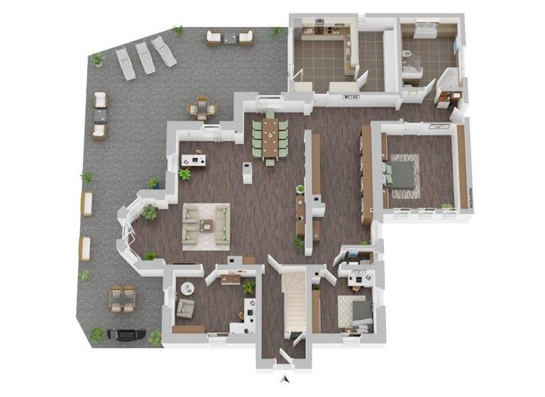 Wohnung zum Kauf provisionsfrei 599.000 € 4 Zimmer 225,6 m² Dobler Straße 32 Bad Herrenalb 76332