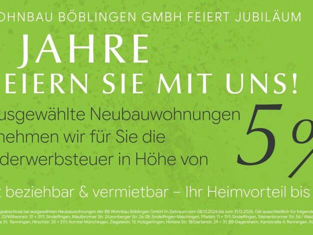 Wohnung zum Kauf provisionsfrei 509.000 € 3 Zimmer 75 m² Ost Sindelfingen 71065