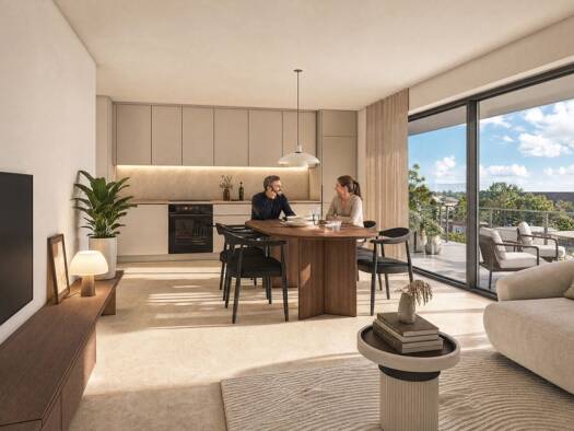 Penthouse zum Kauf - Neubau 268.000 € 2 Zimmer 59,2 m² 2. Geschoss Innenstadt Detmold 32756