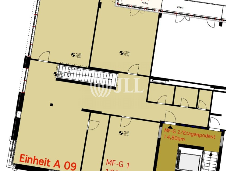 Bürofläche zur Miete 11,50 € 410,3 m² Bürofläche teilbar ab 193,2 m² Vogelsang Köln 50829