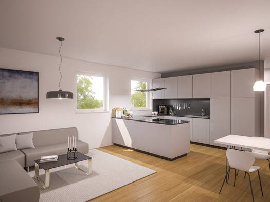 Wohnung zum Kauf - Erstbezug 490.000 € 101,6 m² 2. Geschoss Wombach Lohr a. Main 97816