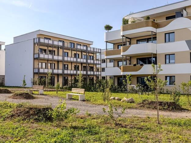 Terrassenwohnung zur Miete - Erstbezug 1.040 € 2 Zimmer 52 m² EG frei ab 01.10.2025 Anna-Reich-Straße 19/1 Maichingen Sindelfingen 71069