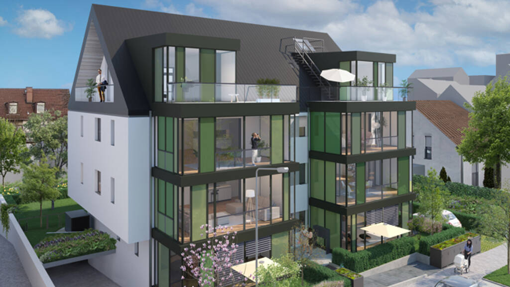 Wohnung zum Kauf - Erstbezug provisionsfrei 681.400 € 3 Zimmer 85,9 m² 2. Geschoss Offenbach am Main 63067