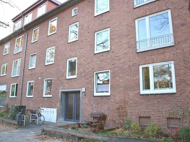 Wohnung zum Kauf provisionsfrei 255.000 € 2,5 Zimmer 58 m² 2. Geschoss Käthnerort Barmbek-Süd Hamburg 22083