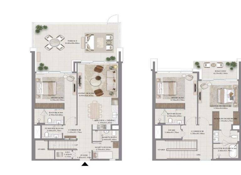 Wohnung zum Kauf - Erstbezug provisionsfrei 1.144.699 € 4 Zimmer 251 m² Dubai