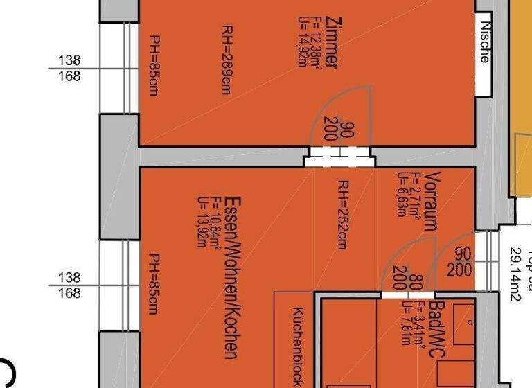 Studio zum Kauf 67.900 € 1 Zimmer 29,1 m² 1. Geschoss Eggenberg Graz,04.Bez.:Lend 8020